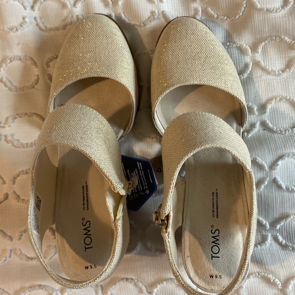 Tom’s heels. So 9.5